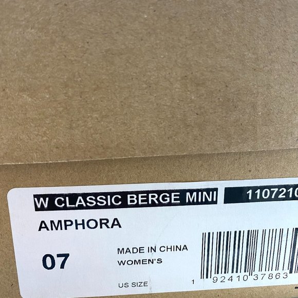 UGG Classic Berge Mini AMPHORA Women Boots Brown - Picture 9 of 9